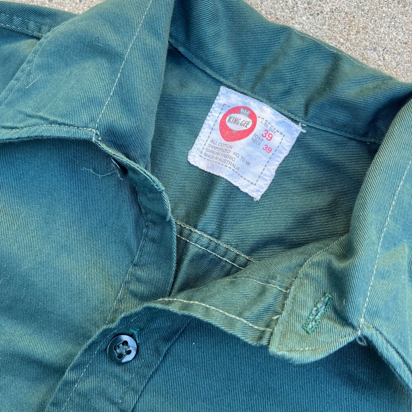 1960s Australian Work Shirt