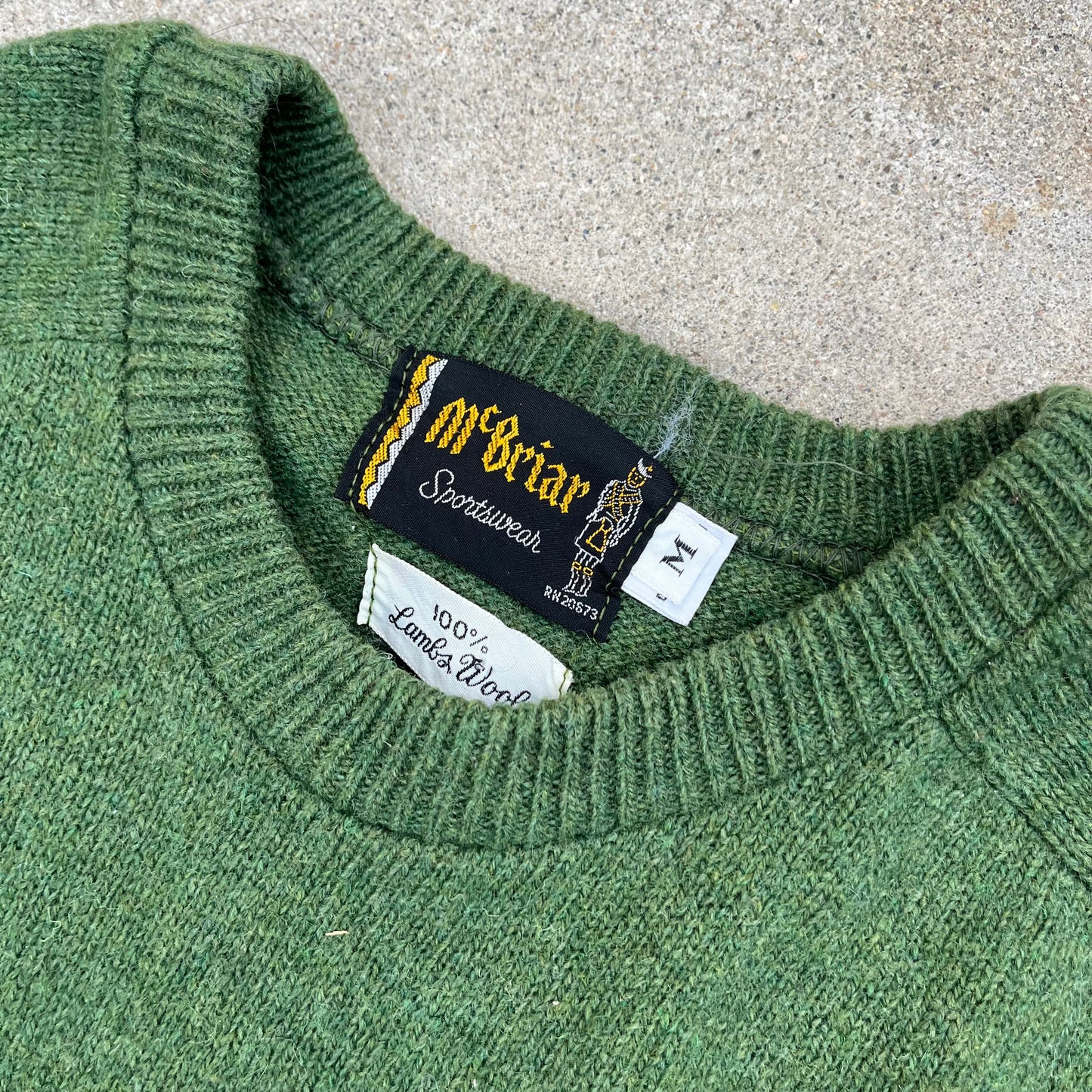 1960s Wool Knit Sweater