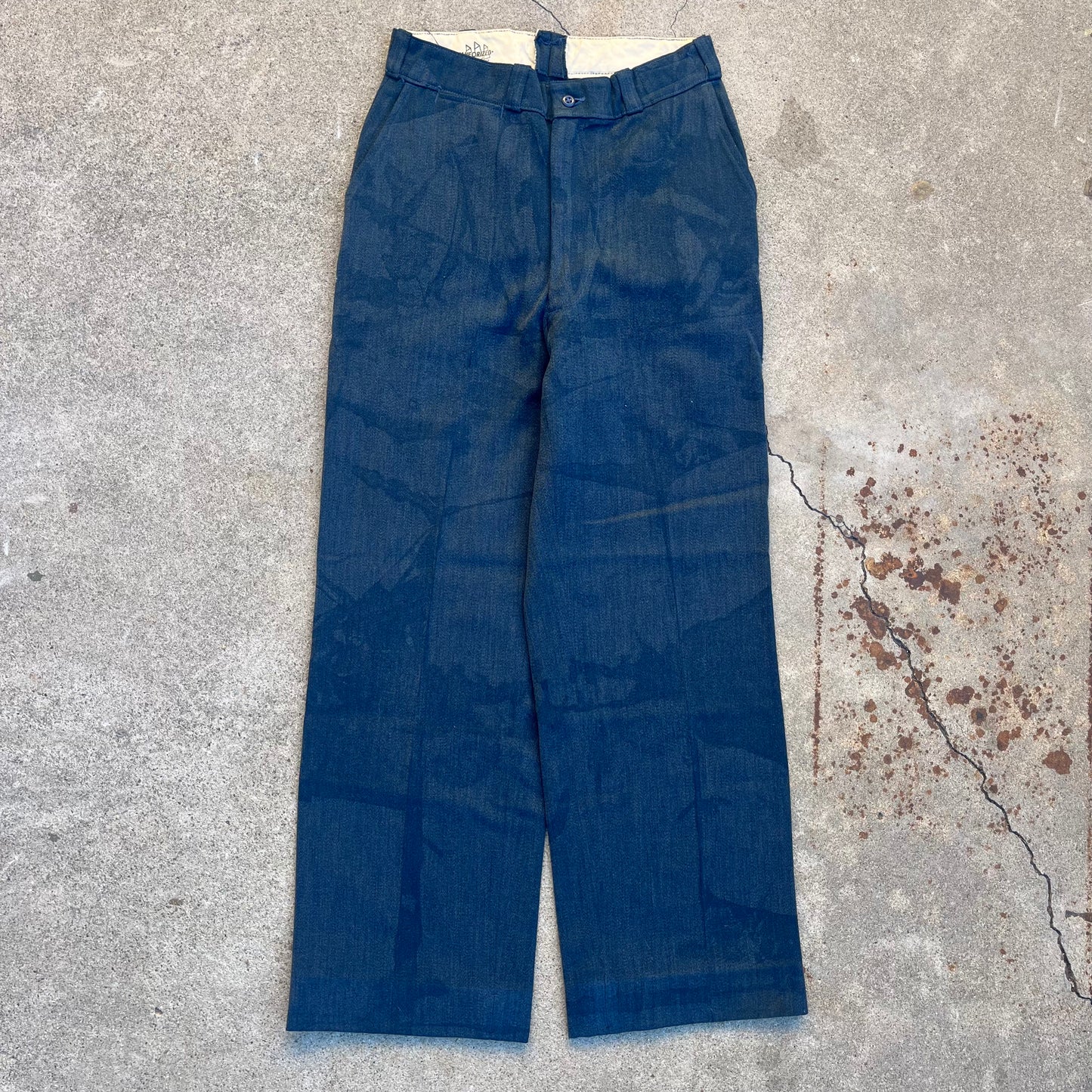 1950s Whipcord Work Pants – tomesclothes 1950s Whipcord Work Pants – tomesclothes